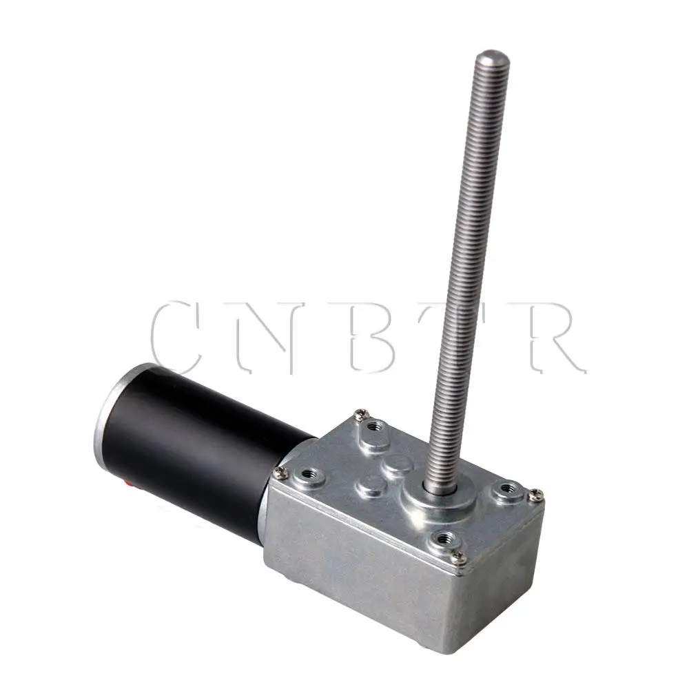 

CNBTR DC24V Worm Gear Motor Turbine Motor Self-locking Reduction Motor 5RPM