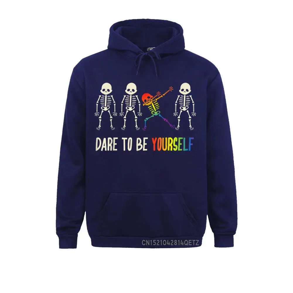 cosie Sweatshirts Rife Dare To Be Yourself Shirt Cute LGBT Pride T-shirt Gift__B13626 Women's Hoodies Custom Long Sleeve Hoods Dare To Be Yourself Shirt Cute LGBT Pride T-shirt Gift__B13626navy