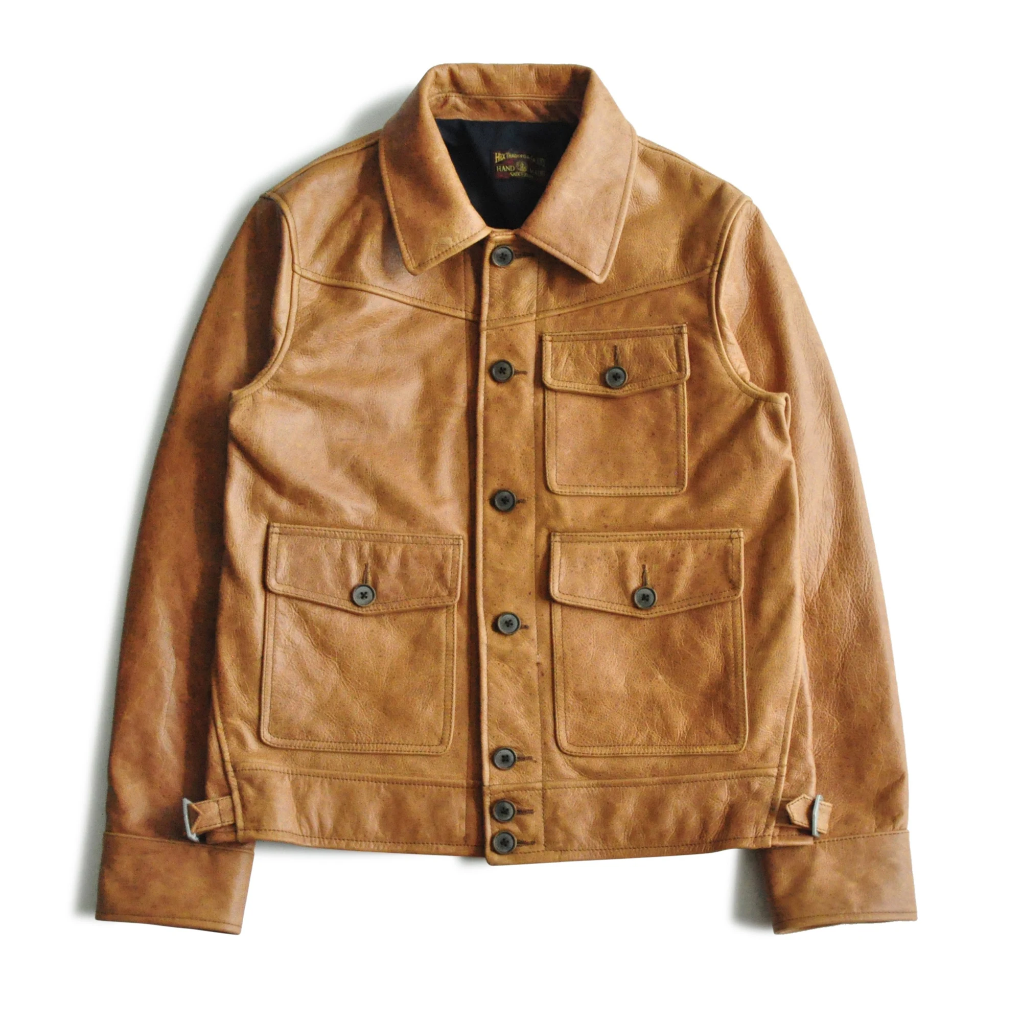 SauceZhan, куртка из натуральной коровьей кожи, мужская кожаная куртка, Мужская куртка, Мужская куртка, новинка, кожаная куртка