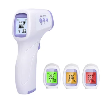 

CE Certification Infrared Electronic Thermometer LCD Backlight Not Contact Forehead Thermometer One Second Reading