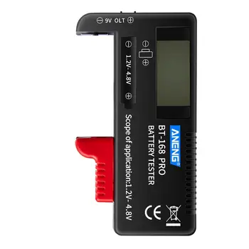 

Digital Battery Capacity Tester for 9V 1.5V AA AAA Cell C D Batteries