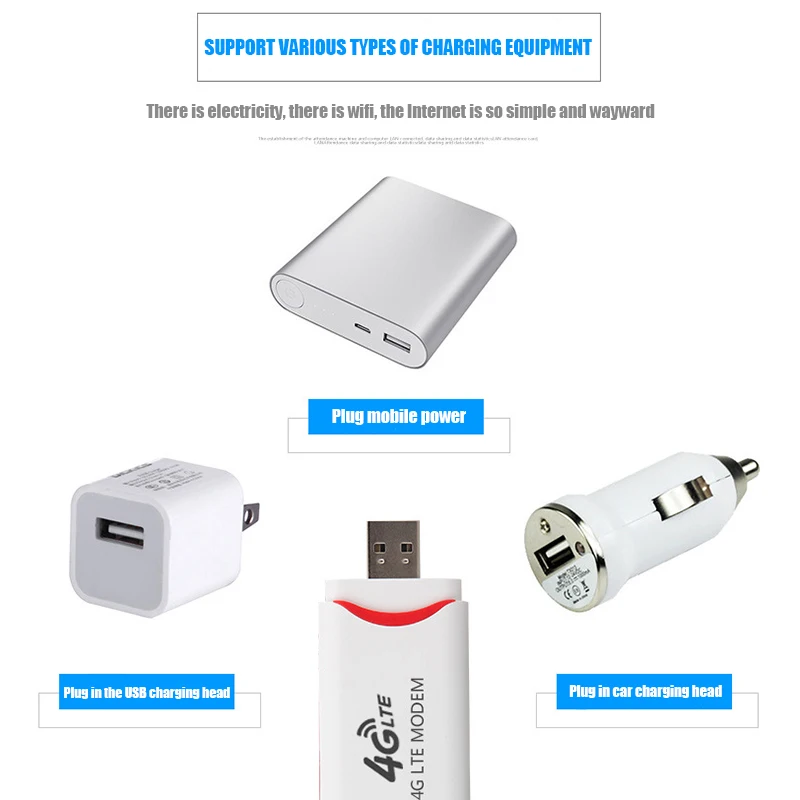 

Portable 4G/3G 100Mbps USB Wifi Router Repeater Wireless Signal Extender Booster Supporting Multi-Band FDD-LTE B1 B3 B7 B8 B20