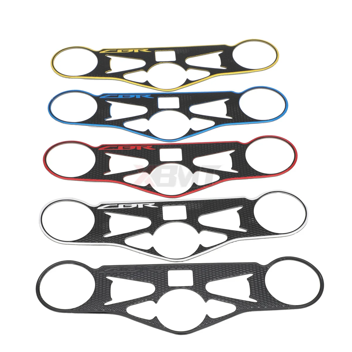 Motorcycle Decals Top Triple Clamp Yoke Stickers For Honda CBR1000RR  CBR 1000RR 2008 2009 2010 2011 2012 2013 2014 2015 2016 3d resin motorcycle carbon fiber stickers top triple clamp yoke case for honda cbr600 cbr 600 f4i 2001 2007 2006 2005 2004 2003