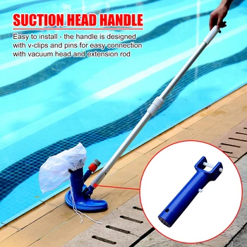

Swimming Pool Vacuum Head Handle Replacement Sewage V-Clip Pin Suction Cleaning Equipment Tool Accessories Outdoor Home