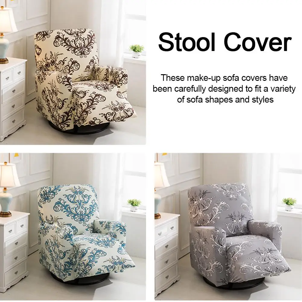 Elastic Recliner Sofa Cover Non-slip Chair Cover Removable Washable Electric Armchair Cover Cushion Cover Furniture Protector