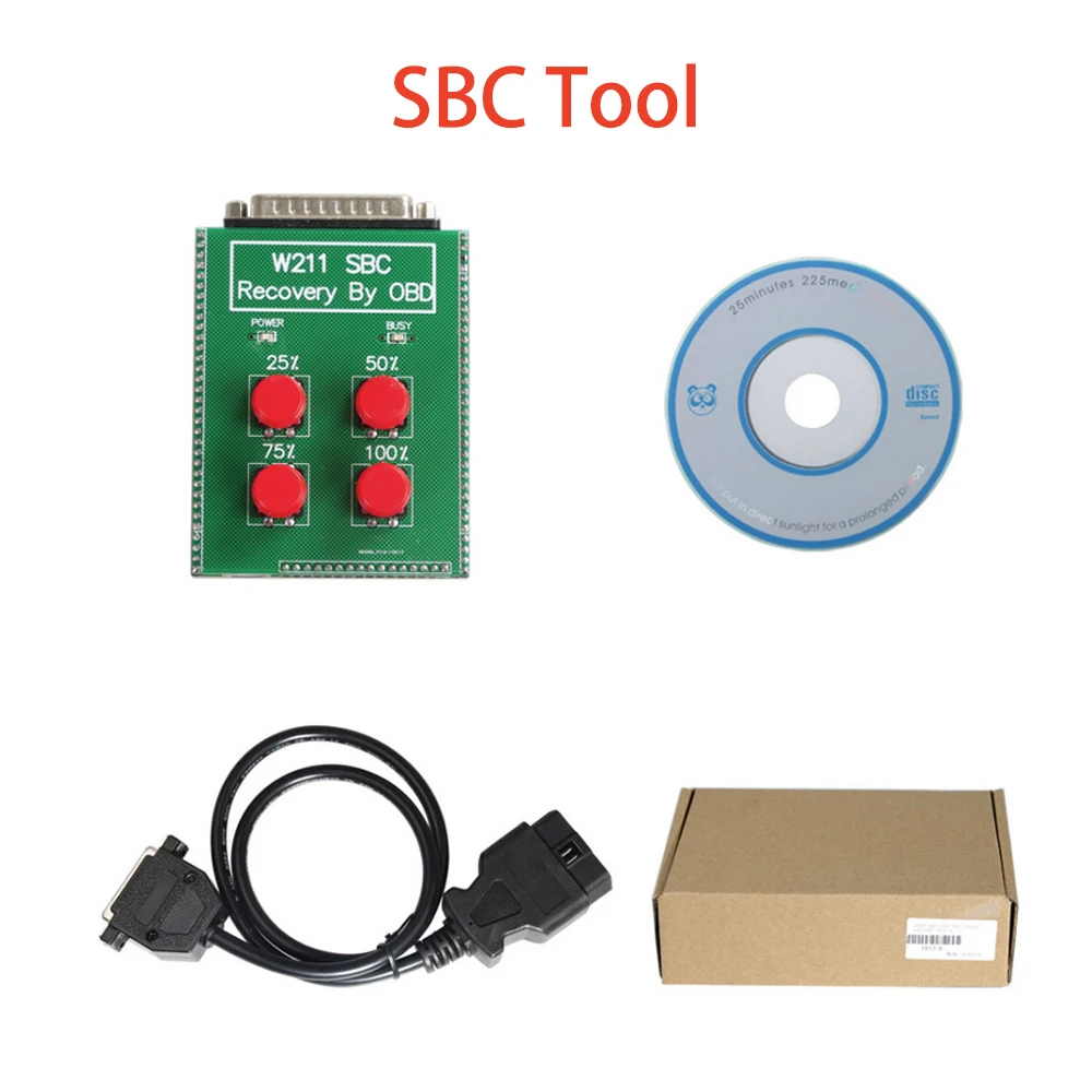 Новейший инструмент W211 R230 ABS/SBC код для ремонта C249F Mercedes Benz Obd SBC сброс высокого