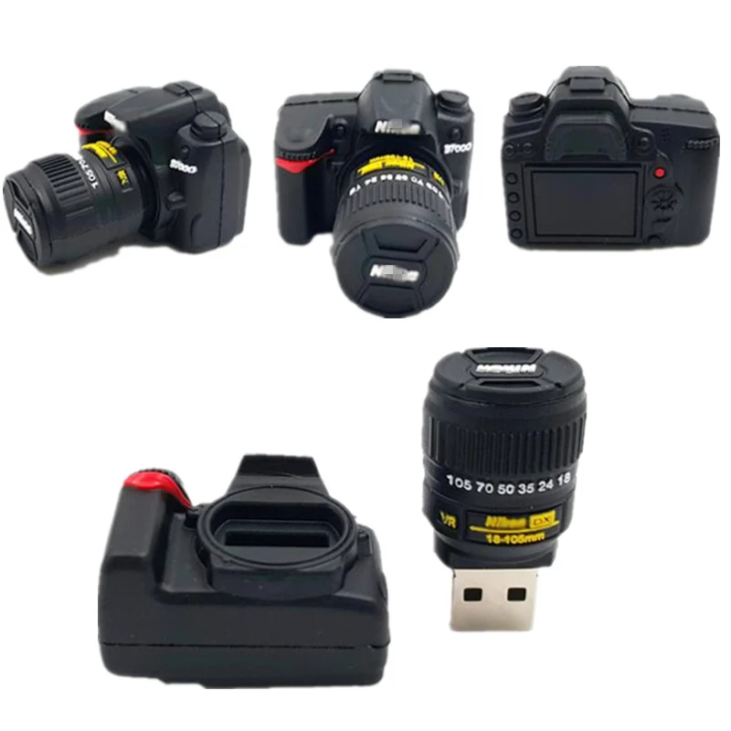 

Memory Stick Flash Card Thumb Drives Camera Shape Photography Gifts Usb Flash Drive 4g 8g 16g 32gb 128gb Pendrive 64gb Pen Drive