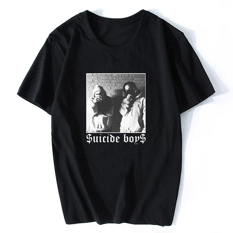 Men T Shirt $Uicideboy$ Suicide Boys Mens T-Shirt Suicideboys Hip Hop Rap Shirt Men Cotton Tee Classic Cool T Shirt