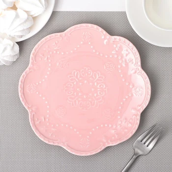 

Dessert plate "Susan", 20 cm, color pink