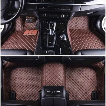 

3D Custom Car Floor Mats for Volvo XC90 XC60 S90 S60 V60 V40 V90 Floor Mat Luxury Car Mats Alfombras Coche Alfombrilla Coche