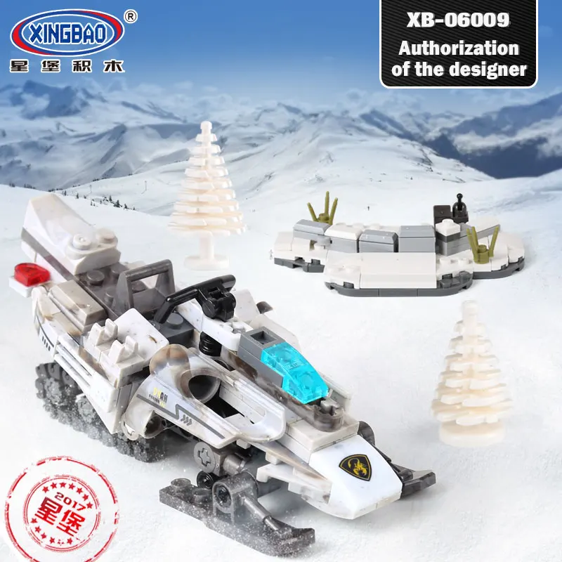 XINGBAO 06009 оригинальные строительные блоки 290 шт. Военная серия экстремальные
