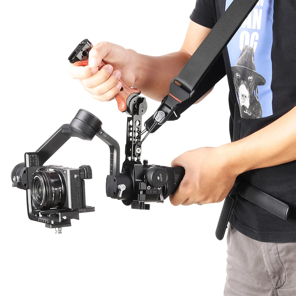 SmallRig прочный DSLR камера Gimbal плечевой ремень Регулируемый для DJI Ronin S/SC Gimbal ZhiYun Crane серии Gimbal 2466
