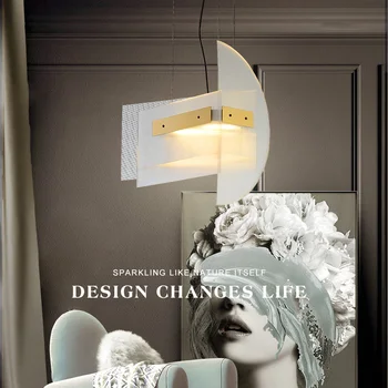 

Creative Simplicity 7W Pendant Lights Glass For Kitchen Restaurant Bar Living Room Bedroom Natural Pendant Lights