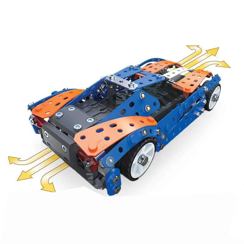 SPIN MASTER meccano пазл сборка игрушечная гайка детали разборная модель Электрический пульт дистанционного управления спортивный автомобиль игрушка подарок мальчик игрушка
