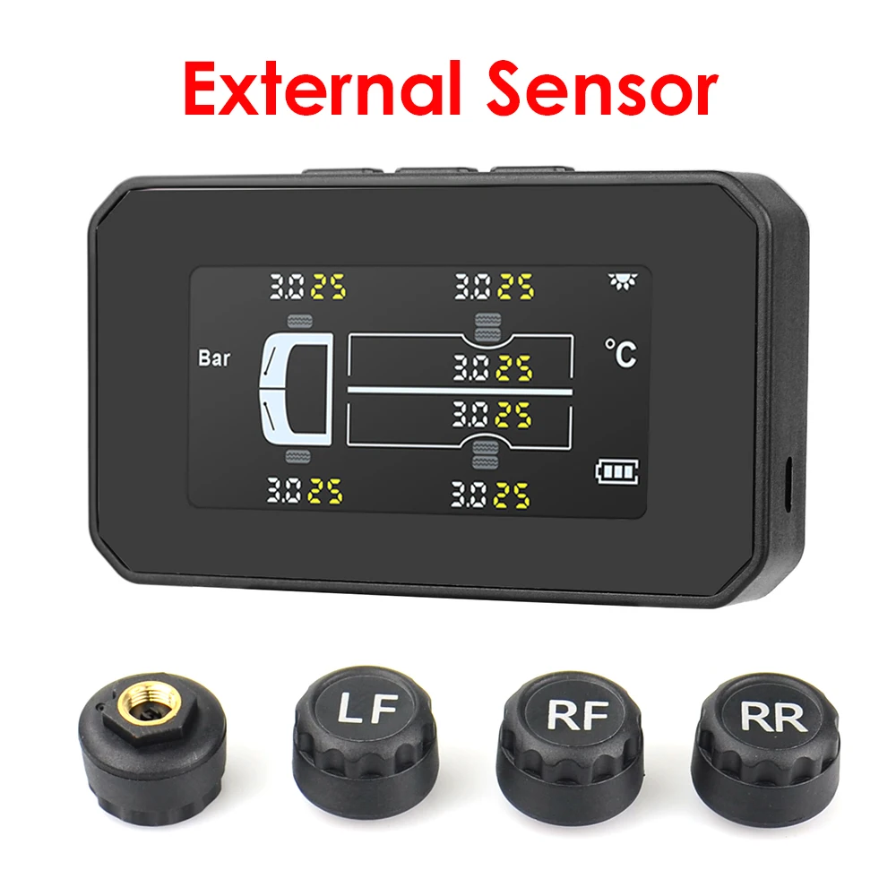 TPMS Ʈ ¾籤  Ÿ̾ з  ý, ܺ  LCD ÷, µ   溸 ý