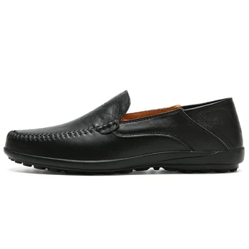 

Sapatos Masculino Chaussure Homme Casual Summer Genuine Leather Slip On Flats Male Driver Schoenen