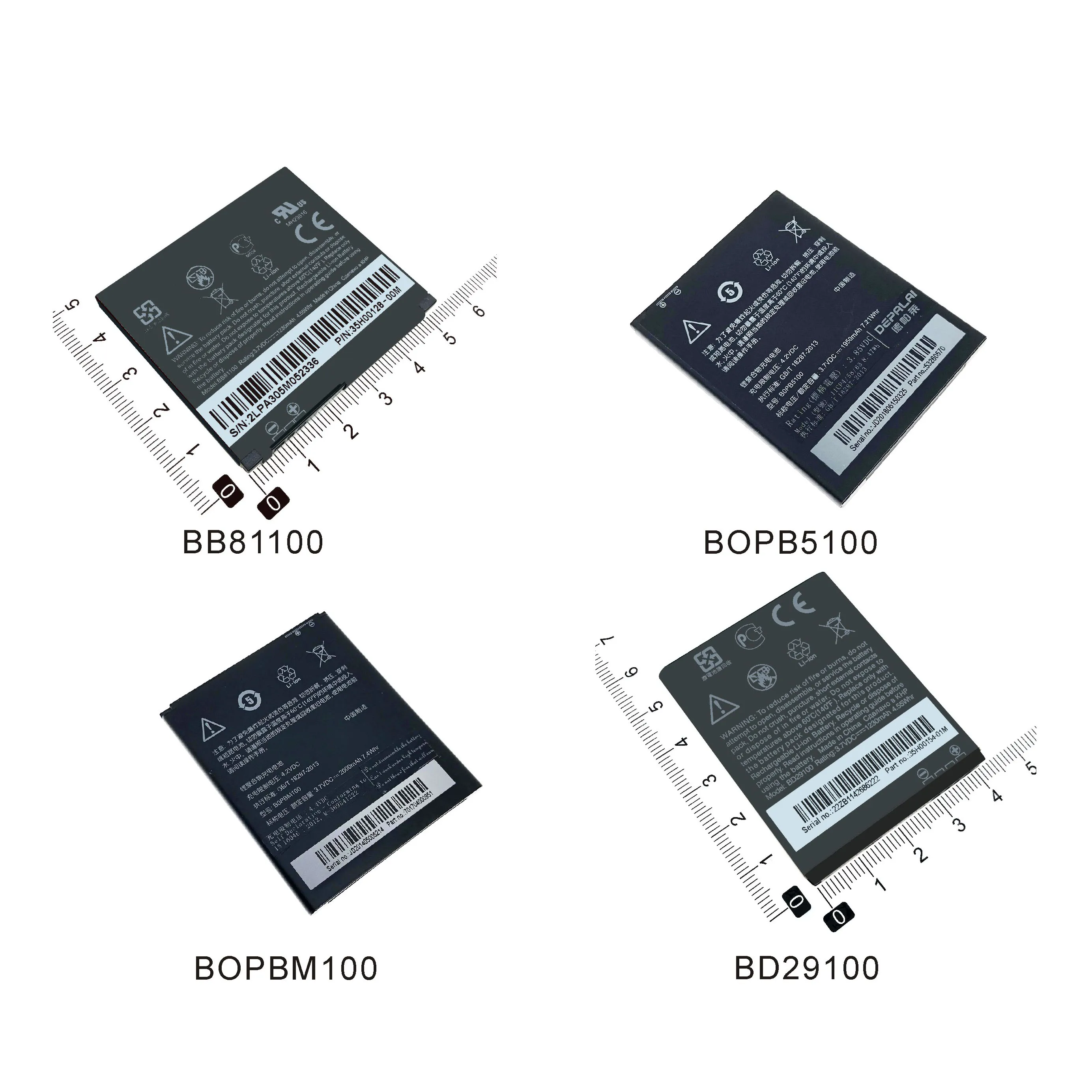 Аккумулятор BB81100 BD29100 BOPBM100 BOPB5100 для HTC HD2 T8585 T8588 G13 A510 HD3 HD7 PG76100 T9292 T9295 D616 D516 D316 |