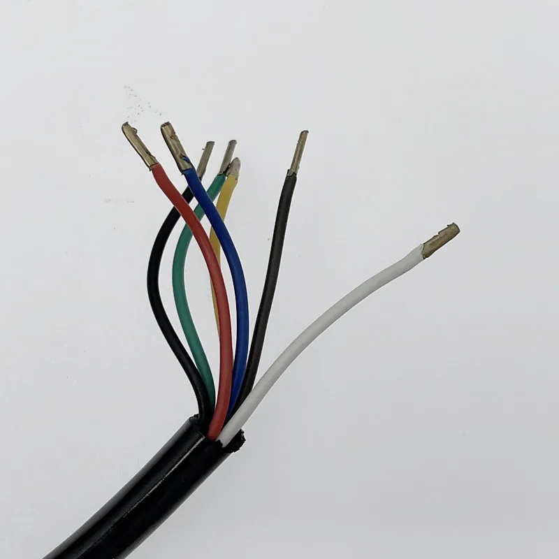 CVP Trailer Cable Curly Spiral Cable 3M RV Parts Van Camper Accessories Caravan Components Signal Electric Wire Connectors