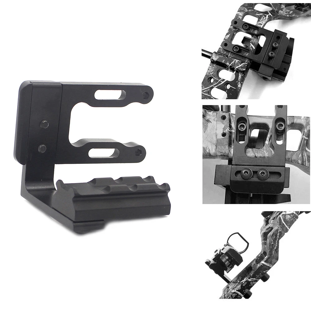 

Archery Bow Sight Scope Picatinny Rail Mount for Hunting Red Dot Laser Sight Reflex Sight Fits Compund Bow Recurve Bow-001