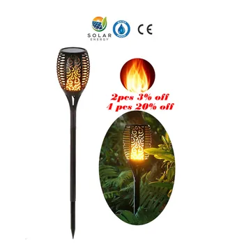 

Solar 33LEDs Lawn Dancing Torch Lights radar LED Flame flameing ip65 jump flame flash s Landscape Garden Lamp Flame Lamp Flicker