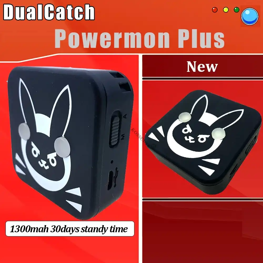 21 Dual Catch Monster Powermon For Pokemongo Plus Auto Catch Bluetooth Compatible 2 Trainers Game Accessory For Powermon Plus Replacement Parts Accessories Aliexpress