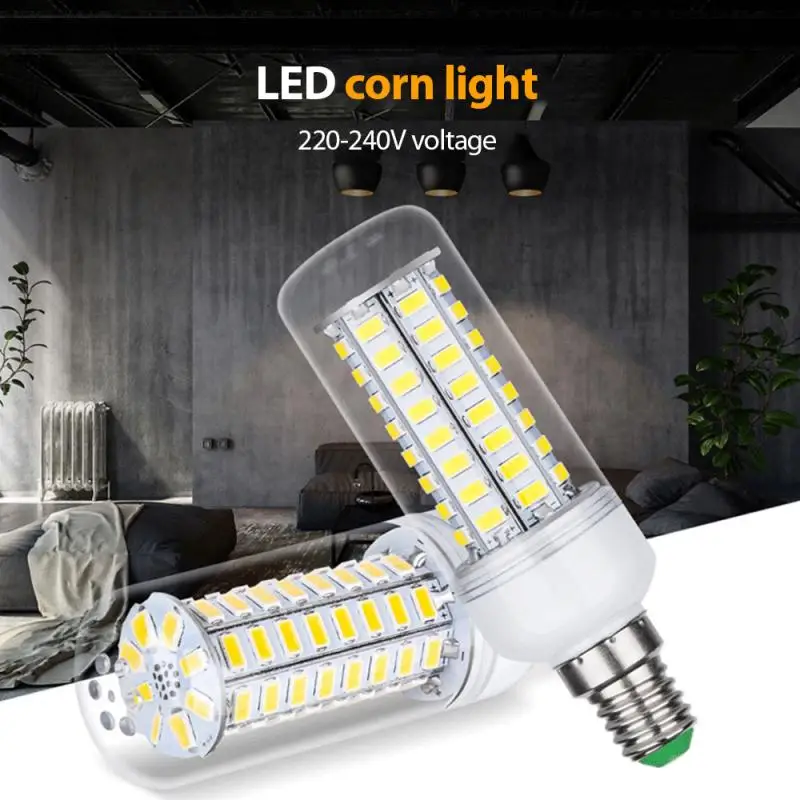 Светодиодная лампа-кукуруза 26 Вт 36 48 56 69 72 SMD RC светильник лампа-Кукуруза E27