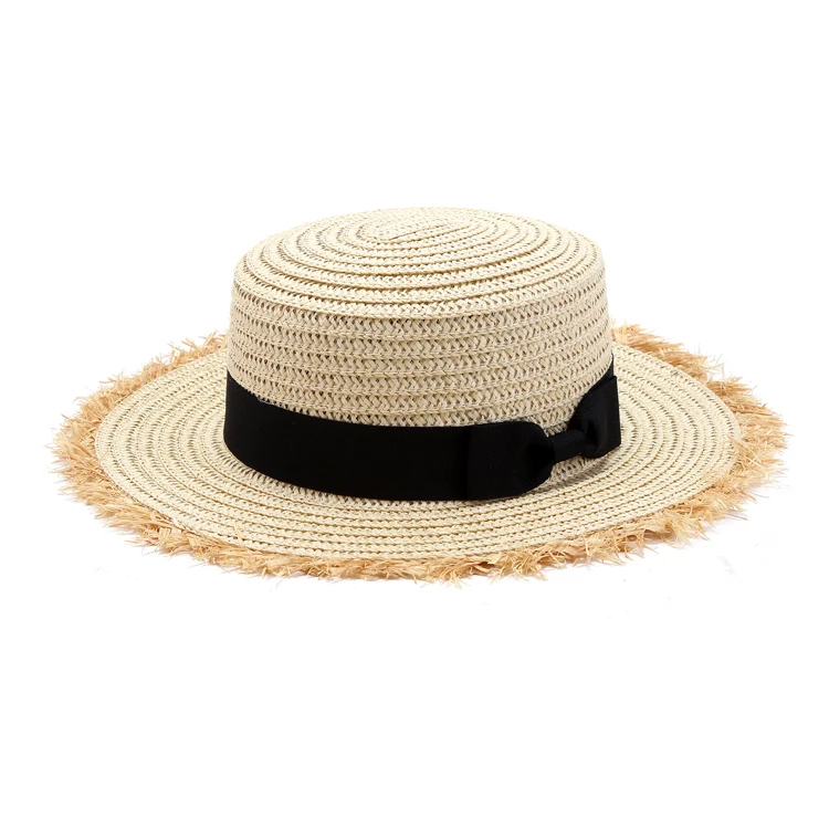 child Traw Hat Breathable Girls hat 