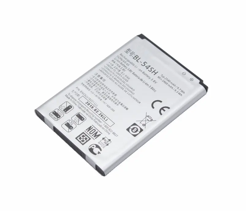 1x2540 мА/ч, BL-54SH BL-54SG Замена Батарея для LG Optimus G3 Beat мини G3s G3c B2MINI G3mini D724 D725 D728 D729 D722 D22