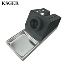 KSGER – support de Station de fer à souder, support T12, pointes de fer à souder, STC STM32, poignée en métal, outils en alliage d'aluminium de haute qualité
