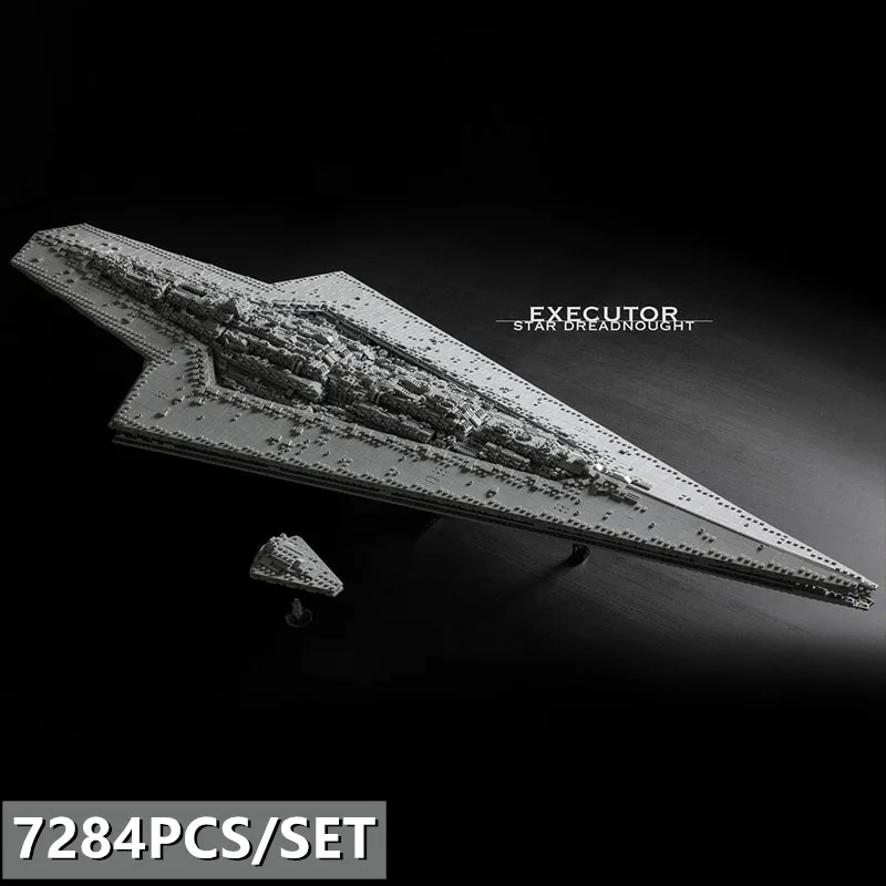 Новинка супер Звездные герои войны Дредноут MOC 15881 блоки техника корабль игрушки