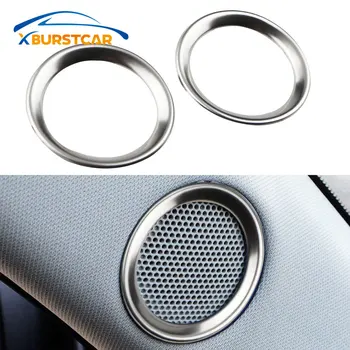 

Xburstcar For Mazda CX-5 CX5 2017 - 2019 Speaker Sound Ring Trim Cover Stainless Steel Decoration Interior Mouldings Accessories
