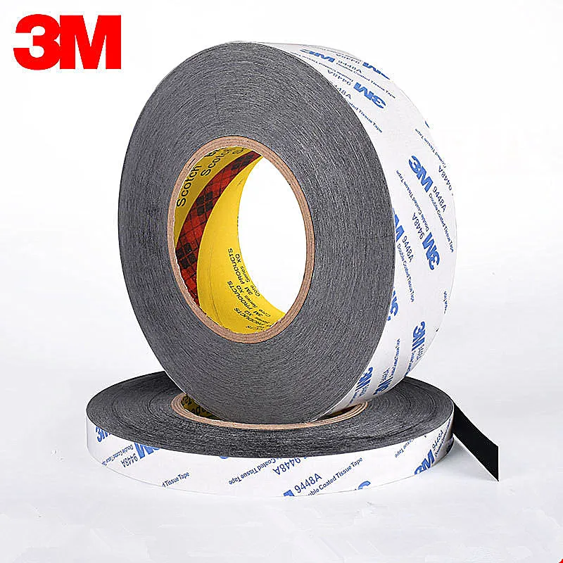 Industrial Magnet 5mm-50mm*50meters Ultra Thin Black Double Sided Adhesive Tape For Mobile Phone Screen LCD Display Digitizer Repair Flanges