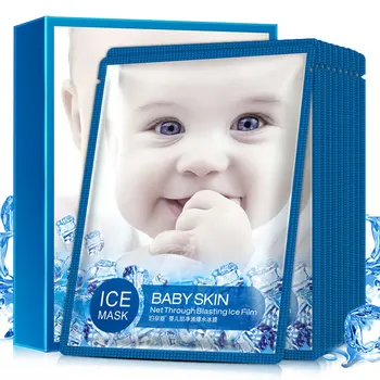 

Bioaqua Baby Ice Sodium Hyaluronic Acid Face Masks Nourishing Whitening Anti Aging Shrink Pore Skin Care Wrapped Facial Mask