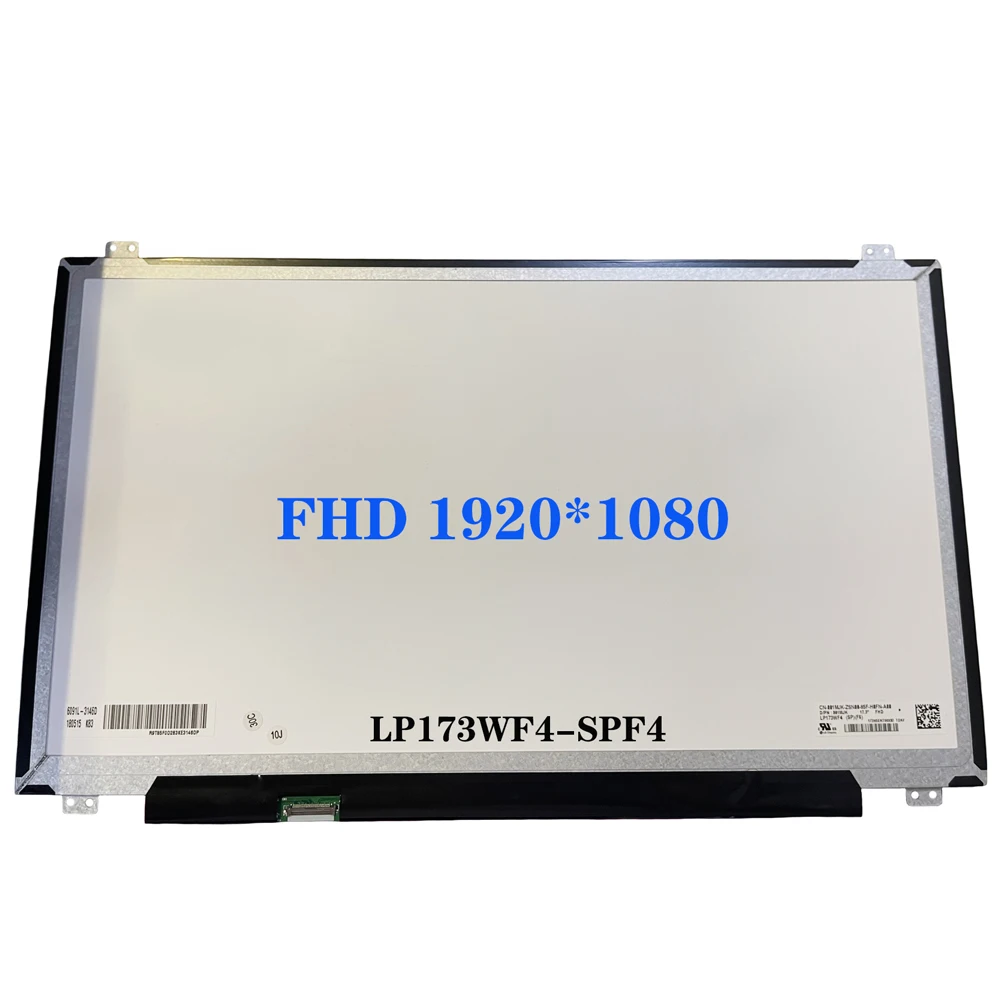 Per Msi Gt72 Gt73 Pannello Di Visualizzazione Del Computer Mobile Lp173Wf4-Spf4 Nv173Fhm-N42 Muslimips Edp 30 Pin Schermo Lcd Del Computer Portatile