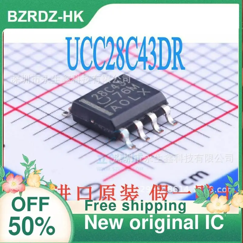 

10PCS UCC28C43DR 28C43 SOP-8 New original IC Power Management IC