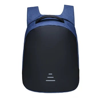 

Men Notebook Bag USB Charging Port Anti Theft Travel Outdoor Oxford Cloth Laptop Backpack Waterproof Adjustable Zipper Closure