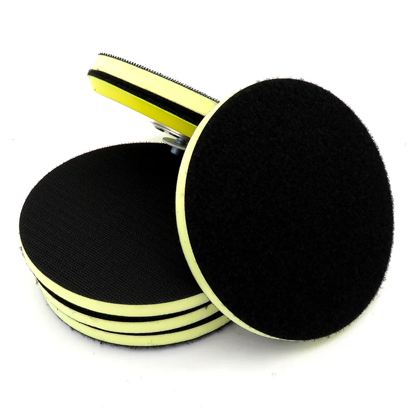 

6-Inch PU Foaming Cushion 150mm Grinding Disc Protection Pad tuo pan dian Hard Yellow Sanding Pads