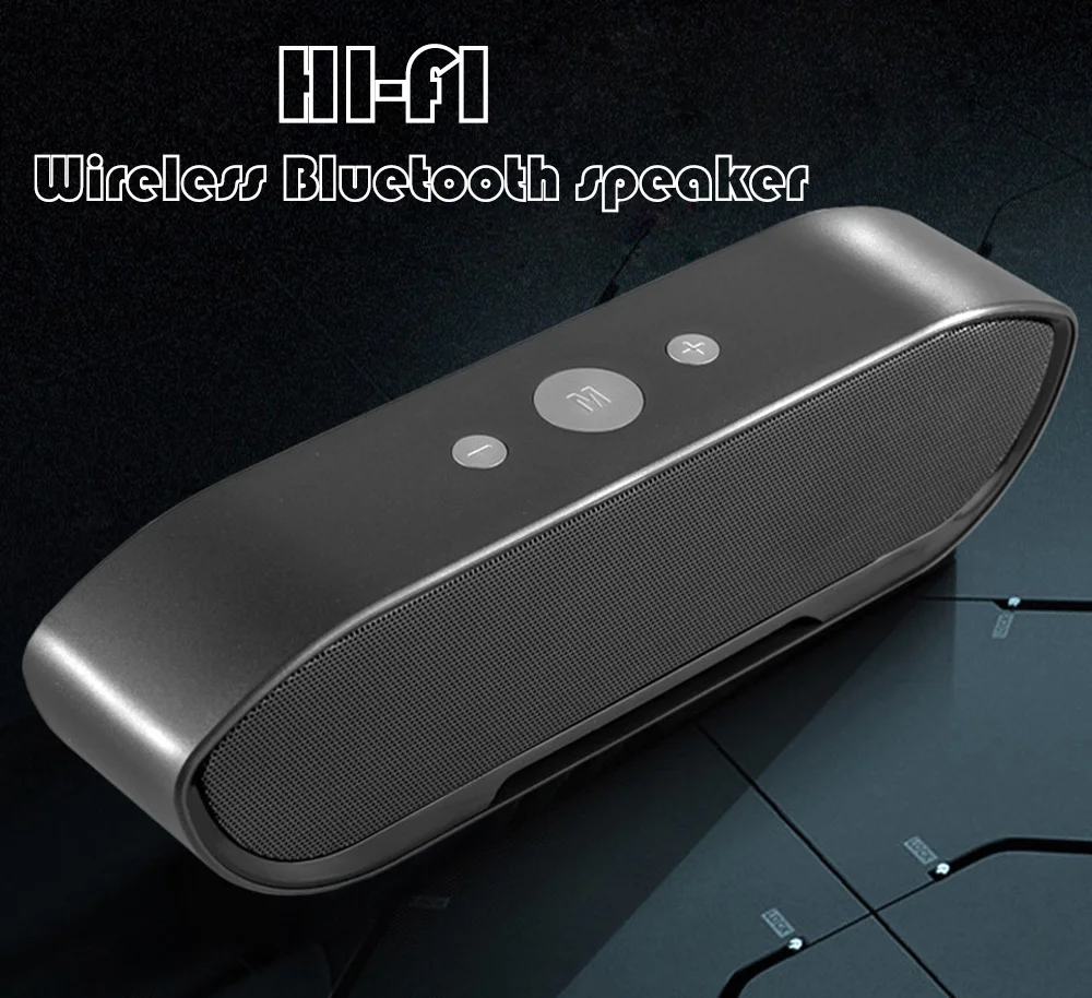 Мини портативный Bluetooth динамик беспроводной стерео мини портативный mp3-плеер Карманный аудио Громкая связь с микрофоном TF карта AUX-in