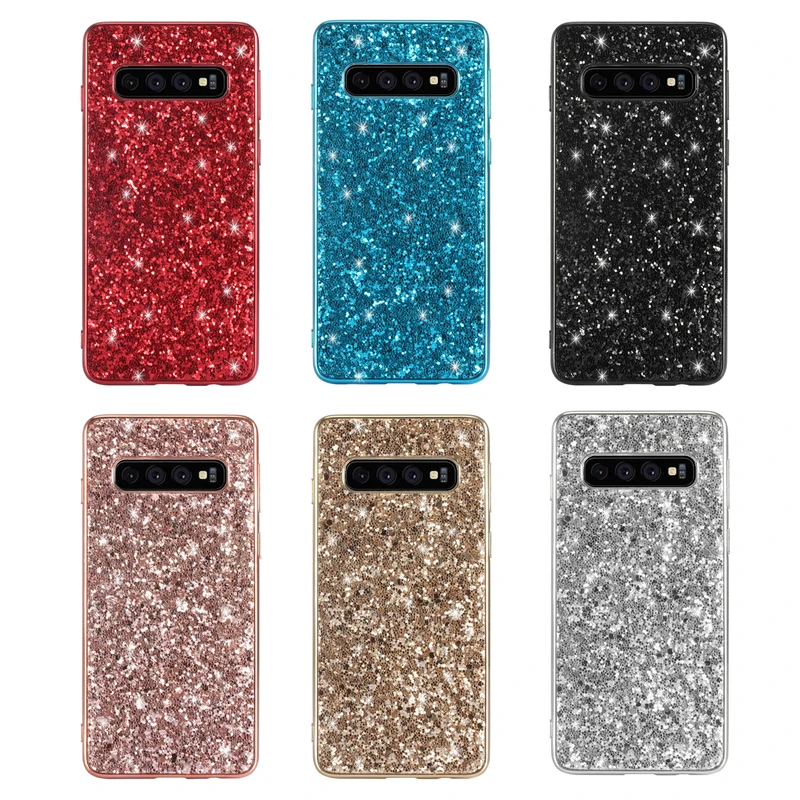

For Samsung Galaxy S7 Edge S8 Plus case Bling Stars Glitter Protection for Samsung S9 Plus Cover for Galaxy S8 S9Plus Soft Cases