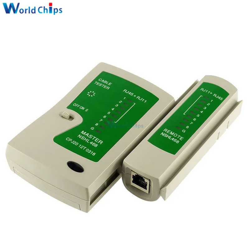 Профессиональный сетевой кабель тестовый er RJ45 RJ11 RJ12 CAT5 UTP LAN кабель тест er детектор дистанционного тестирования Инструменты сетевое оборудование высокое качество