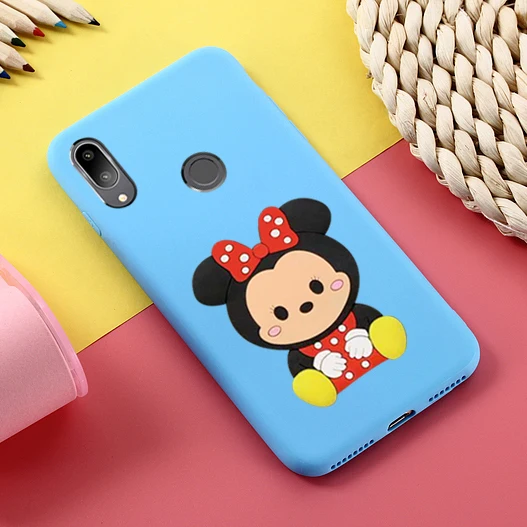 jj TRISEOLY для Xiaomi Redmi Note 7 Чехол Redmi 7 3D стерео патч мягкий силиконовый бампер набивной чехол с изображением животного для телефона Xiomi Redmi Note7 - Цвет: jj
