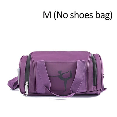 Сумка для йоги, модная женская спортивная сумка, обувь, новая сумка для коврика для йоги, Bolsa De Yoga Bolsa, женские оксфорды для йоги, женская сумка для фитнеса, для спортзала - Цвет: M Purple No Shoes
