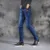 Mens Denim Skinny Jeans Straight Full Length Pants with Micro Elasticity Slim Pants for Man Fashion Mid-waist Jeans 5