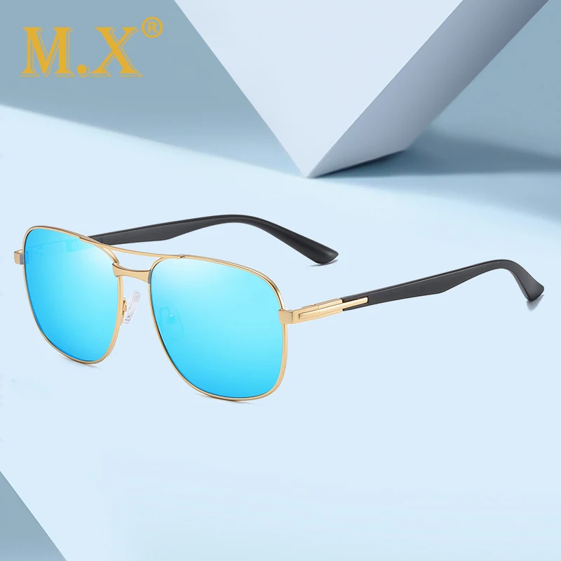 Mx солнцезащитные очки Для Мужчин Поляризованные солнцезащитные очки с квадратными Ретро вождения Винтаж супер светильник рыбацкие солнцезащитные зеркальные очки Polaroid W5922
