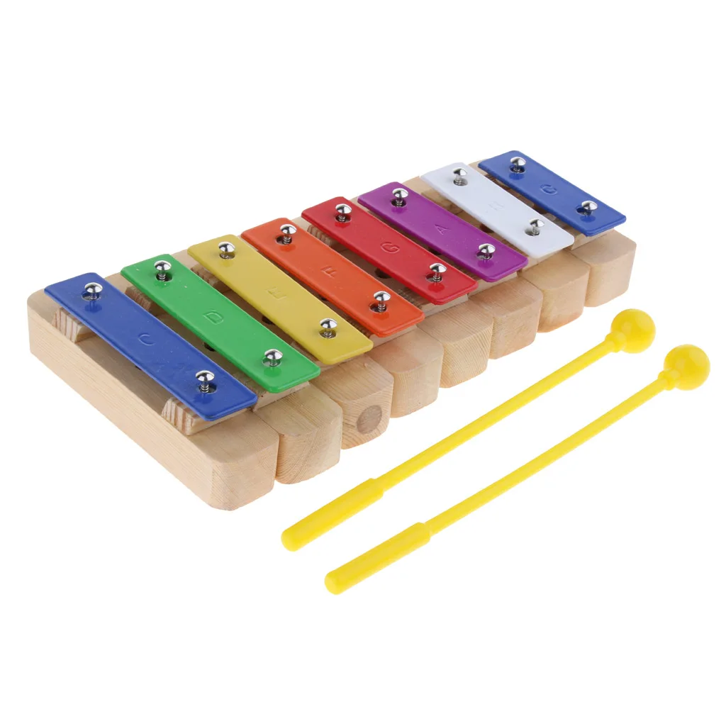 8 Hinweise Xylophon Sound Block Glockenspiel Hand Percussion Kinder Vorschule Spielzeug Geschenk Parts Accessories Aliexpress