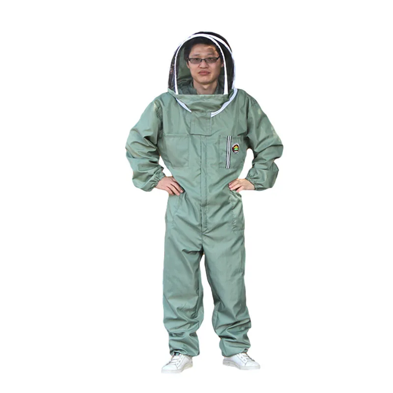 1set beekeeper costume bee suit for bees clothing ventilated beekeeping suit beekeeping overall Professional equipment