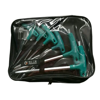 

Portable Hex Wrench Hand Tools Durable Home Use Smooth Allen Key Repair Screwdriver Flat Plastic Socket T-Handle Screws Hardware