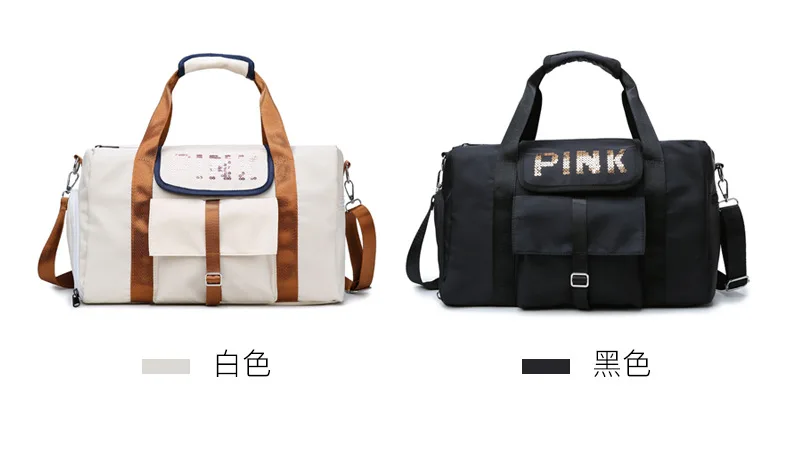 Sports Gym Bag Women's Yoga Bag Wet And Dry Separation Shoes Swimming Training Package Men's Cylinder Short Trip Hand Travel Bag