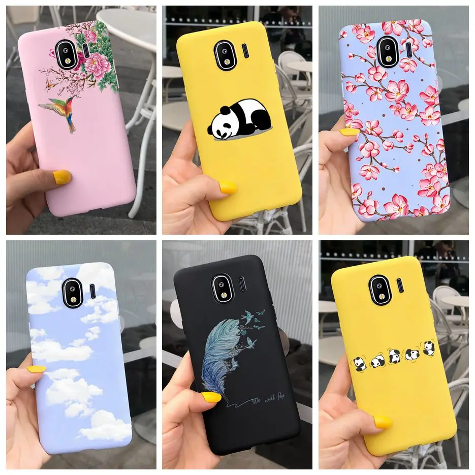 Per Samsung Galaxy J4 2018 Custodia J400F Custodia Protettiva In Silicone Custodia Morbida Per Samsung Galaxy J4 Plus 2018 J415F J4 J4 Fundas