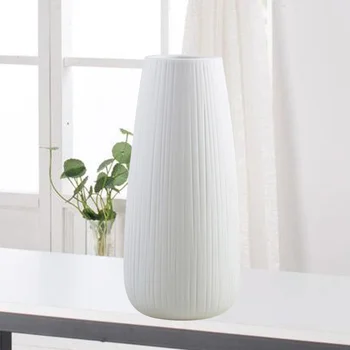 

Modern Minimalist Ceramic Vase Nordic Style Creative Trapezoid Dry Floral Container Flower Pot Home Decoration Ornaments for Flo